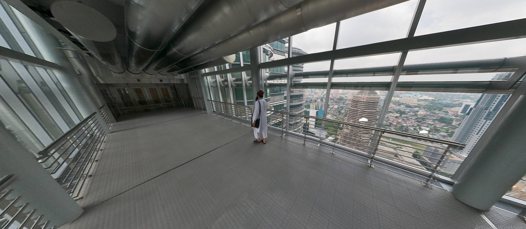 Panorama from observation deck